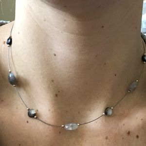 Grey 16” Silpada necklace